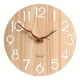 thumbnail image 5 of 12 "Cocina De Madera Del Cuarto De Ba?o Del Hogar Del Reloj De Pared 3D Decorativa Con Las Hojas, 5 of 5