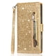 thumbnail image 2 of Funda para FOXDOCK Elegante funda iPhone 16 Plus Glitter con cremallera-Ideal para el uso diario, 2 of 5