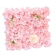 thumbnail image 3 of Panel De Pared De Flores Artificiales De 38x38cm Rosa De Seda Para Decoración De Boda Rosa, 3 of 5