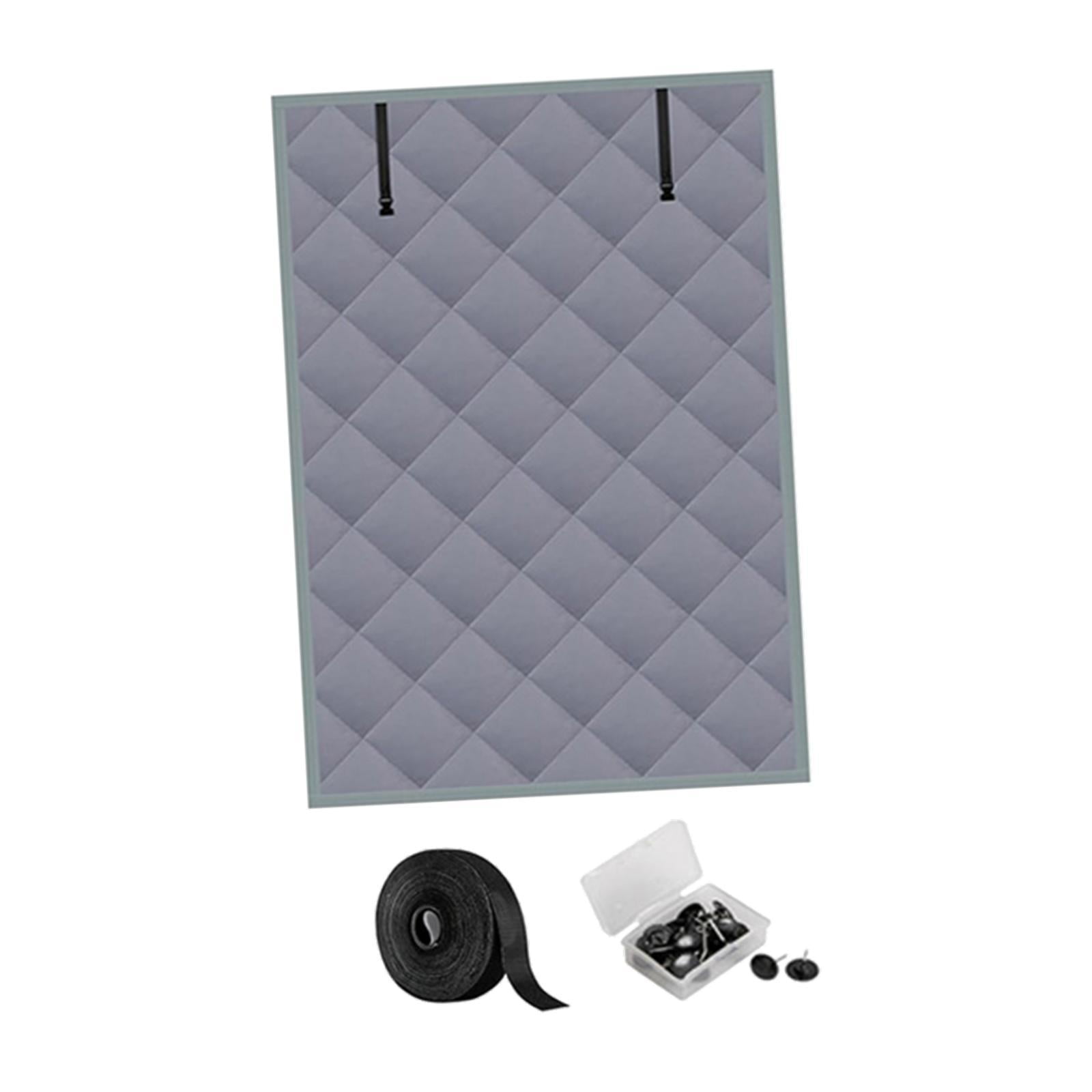 Magideal - Cubierta Térmica Para Ventana, Cubierta Para Ventana De Algodón Grueso, Resistente Para Impermeabilización, Aislamiento De Ventanas, Cubierta Aislante 30x56 Pulgadas