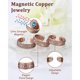 thumbnail image 3 of Anillos magnéticos BioMag de cobre, 3 piezas, 3500 Gauss, 3 of 3