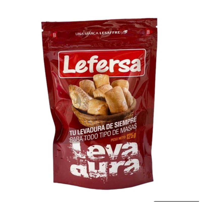 Levadura Seca 125 g Lefersa