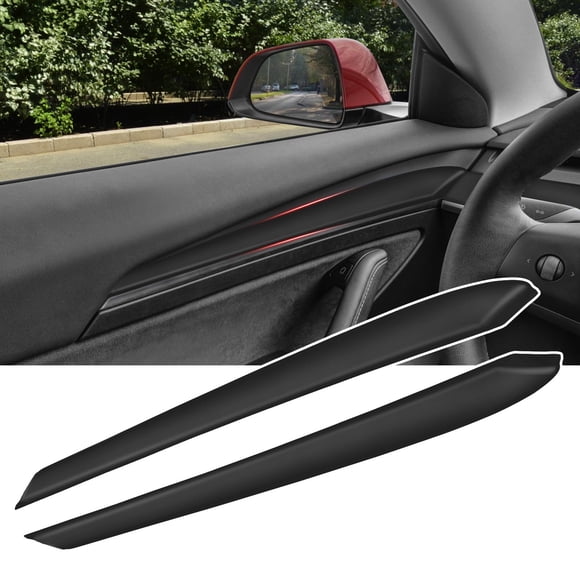 Recorte de Puerta CNSPEED para Tesla Model 3/Y 2021-2023 en Negro Mate