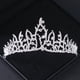 thumbnail image 1 of Gorgeous Silvery Crystal Bridal Tiara & Crown Headband - Perfect for Weddings, Parties & Proms!, 1 of 5