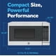 thumbnail image 2 of Horno microondas GE Compact Countertop 0.7 pies cúbicos 700 W SS, 2 of 7