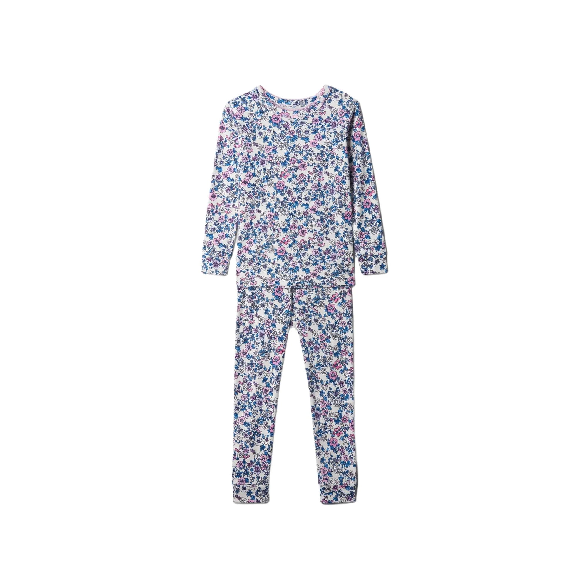 Conjunto De Pijama Gap Para Bebés Y Niños, Largo, Con Estampado Floral De Verano, 3 Años