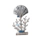thumbnail image 1 of Estatuilla De Madera Escultura De Mesa Decoraciones De Playa Náuticas Estatuilla De Coral Concha, 1 of 5