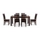 thumbnail image 2 of Comedor Ñuble Vidrio Con 6 Sillas Chocolate, 2 of 14
