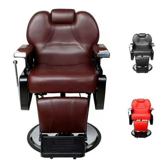 Sillon Barbero Silla Peluqueria Profesional Aviador Salon
