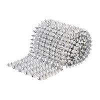 Bothyi - Proyecto De Bricolaje Para Coser Y Bordar Con Púas, Conos Para Manualidades, Ropa, Color Plata