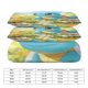 thumbnail image 2 of Squi_rtle Print Bedding Set Pattern Duvet Cove Set 3 Pieces 1 Quilt Cover And 2 Pillowcases for Women Men Teens, 2 of 5