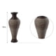 thumbnail image 2 of Florero Jarron Decorativo Florero Tejido Moderno 60cm M7 Marrón Líneas, 2 of 2