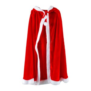 Bothyi - Capa Larga Con Capucha Navideña Para Cosplay, Duradera, Para Disfraces, Recuerdos De Fiesta, 120Cm