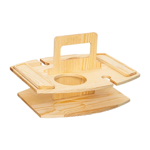 Bothyi - Mesa De Picnic Al Aire Libre, Mesa De Centro Con Soporte De Vidrio Para Acampar, Concierto, Piscina, Amarillo