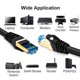 thumbnail image 4 of Cable Ethernet Hftywy Cat 7 de 20 pies y 10 Gbps para módem de PC y portátil, 4 of 9