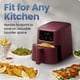 thumbnail image 5 of Freidora de Aire Chefman RJ38-35T 3.5 QT 120V Roja 4 en 1, 5 of 8