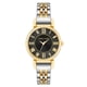 thumbnail image 1 of Reloj para mujer Anne Klein con pulsera bicolor y esfera negra 30M, 1 of 3