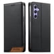 thumbnail image 1 of Funda Tipo Cartera de Cuero Sintético para Samsung Galaxy A54 5G Bloqueo RFID, con Ranuras para Tarjetas y Bolsillo para Efectivo, Cierre Magnético Fuerte Negro, 1 of 6
