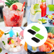 thumbnail image 5 of Bandejas para cubitos de hielo de cocina (cada bandeja produce 160 cubitos de hielo), 5 of 5