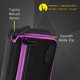 thumbnail image 2 of Funda para dardos Casemaster Plazma negra con cierre y ribete de amatista, 2 of 8