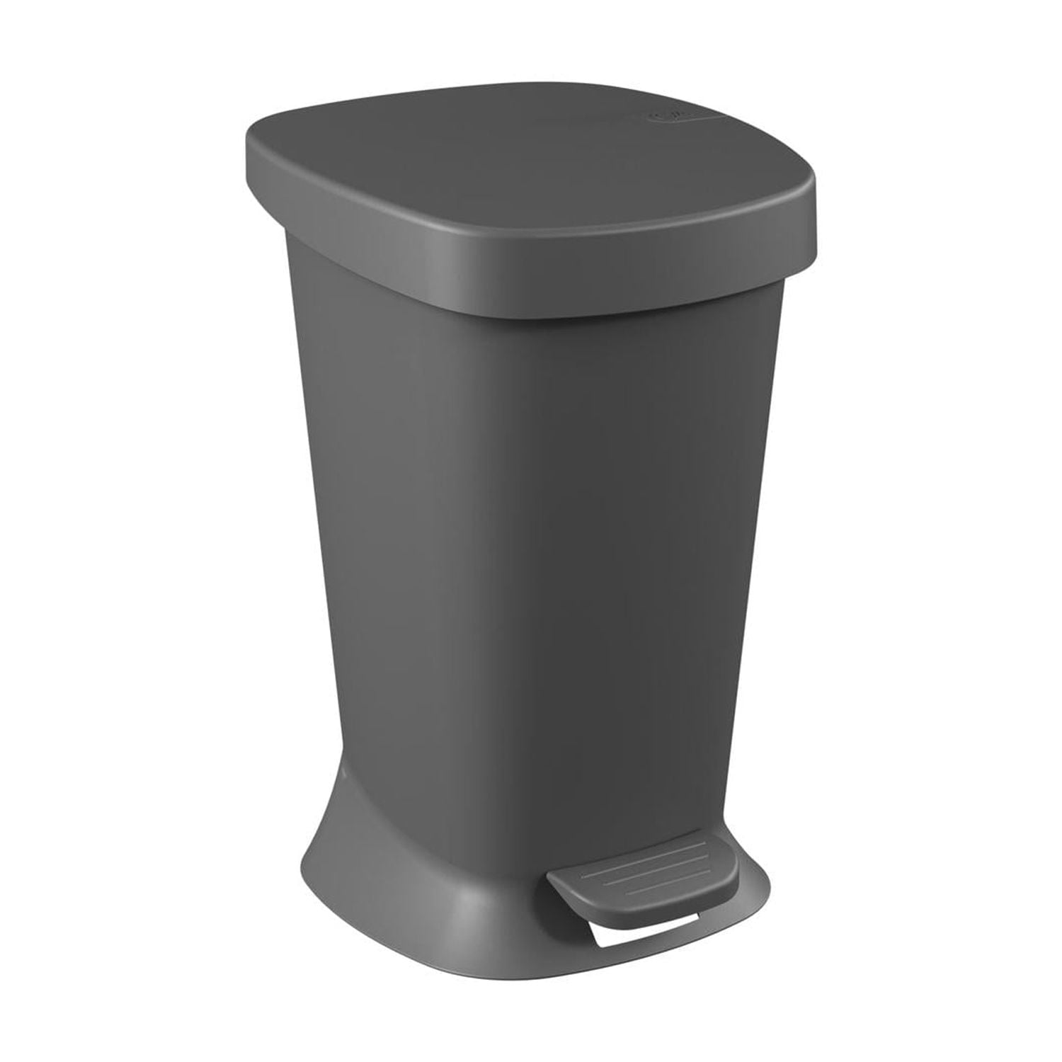 Coza - Basurero Con Pedal New Square 5 L Gris Grafito Gris