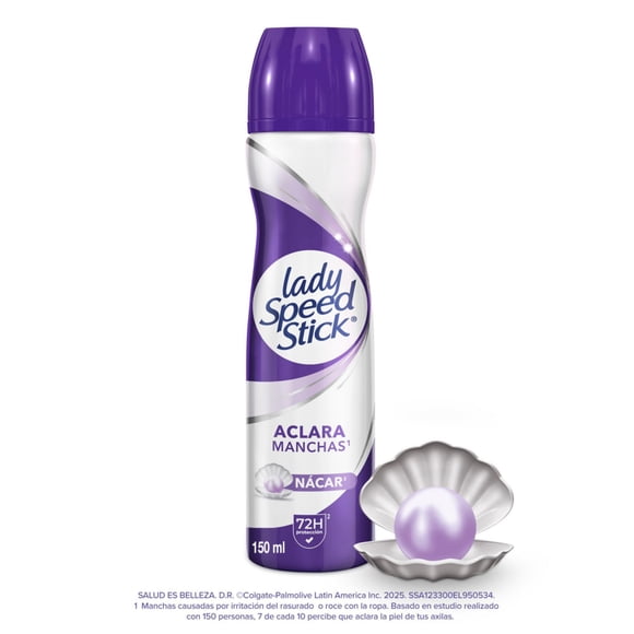Desodorante Spray Lady Speed Stick Aclarado Mujer, 91 g