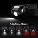 thumbnail image 2 of Faros delanteros EVER Lepro recargables, 3 paquetes de 150 lm, 2 of 8