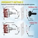 thumbnail image 5 of Interruptor de palanca Joinfworld, impermeable, 12 V DC, 30 A, 3 vías SPDT, 5 of 6