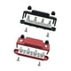 thumbnail image 2 of Bloque De Distribución De Energía Bloque De Terminales De Barra Colectora Para Cableado Solar Marino Negro Rojo M8 5 16, 2 of 5