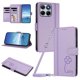 thumbnail image 1 of Funda Cartera Trébol para Motorola Edge 70 Fusion con Ranuras Tarjetas y Carga Inalámbrica Morado claro, 1 of 6