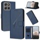 thumbnail image 1 of Funda Cartera Fibra de Carbono para Motorola MOTO G15 con Soporte y Cierre Magnético Azul, 1 of 6