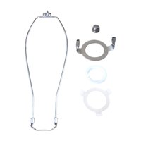 Ioensy - Arpa De Lámpara 6 8 10 12 Pulgadas Soporte De Pantalla Juego De Arpa De Lámpara Arpas De Montaje De Luz 12 ""