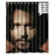 thumbnail image 1 of Cortina de ducha de Johnny Depp, juego de cortinas de baño con ganchos, tamaño 60 x 72 pulgadas, 1 of 3