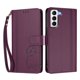 thumbnail image 3 of Funda Cartera Trébol para Samsung Galaxy S21 Plus con Ranuras Tarjetas y Carga Inalámbrica Violeta, 3 of 6