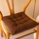 thumbnail image 1 of Xiao Hua Cojín de Asiento de Pana Marrón Oscuro -2 Piezas, Cojín de Asiento Cómodo de 17.72 X 17.72 Pulgadas con Lazo, Adecuado para Restaurante Cocina, Decoración Del Hogar Estilo Casa de Campo, 1 of 4