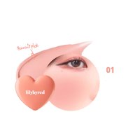 Lily By Red - Rubor Coreano En Bálsamo De Alta Pigmentación, Luv Beam Cheek Balm 01 #Pure Coral -