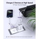 thumbnail image 3 of Bloque de carga rápida CSODINCE USB C de 40 W, paquete de 2, 4 puertos tipo C, carga rápida, 3 of 7