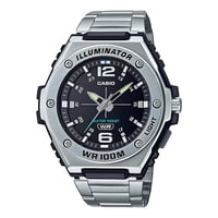 Casio - Reloj Mwa-100Hd-1Av Hombre Analogo Metal
