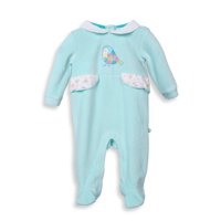 Osito Recién Nacido Niña Aqua Pillin