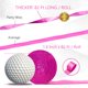 thumbnail image 4 of Cintas de papel crepé PartyWoo 98 m 4 rollos rosa fucsia, 4 of 6
