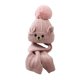 thumbnail image 1 of Conjunto De Gorro Y Bufanda De Invierno Para Niños, Gorro De Punto Para Niños De 3 A 9 Años, Color Rosa, 1 of 3