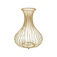 Bothyi - Soporte De Corcho Para Granja, Estante De Almacenamiento De Corcho, Coleccionista De Corcho Rústico, Regalo De Vino Dorado