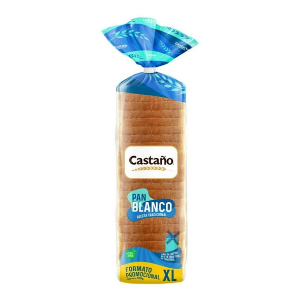 Pan de Molde Blanco XL, 700 g