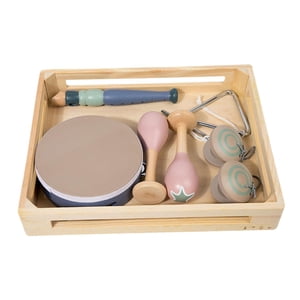 Bothyi - Instrumentos De Percusión De Madera Juguete Montessori Juguetes Para Edades 1 2 3 4 Preescolar