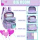 thumbnail image 3 of Meetbelify Backpack for Girls School Bag Aesthetic Backpack for Elementary Student Teen Girls, 3 of 3