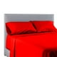 thumbnail image 2 of Juego Sabanas Lisa 2 Plazas + Fundas Rojo, 2 of 2
