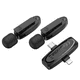 thumbnail image 4 of Micrófono inalámbrico Lavalier Dual  Lightning to USB-C Hoco L15, 4 of 6