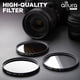 thumbnail image 2 of Kit de filtros de lentes Altura Photo 58 mm UV, CPL Polarizing, ND, 2 of 7