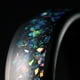 thumbnail image 2 of Anillo de Carburo de Tungsteno Aurora Borealis Talla 11 USA Hombre, 2 of 3