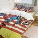 thumbnail image 2 of Captain America And The Falcon Comforter Set for Kids Boys Teen Men Tween 3D Lightweight Microfiber Bedding Sets, 2 of 4